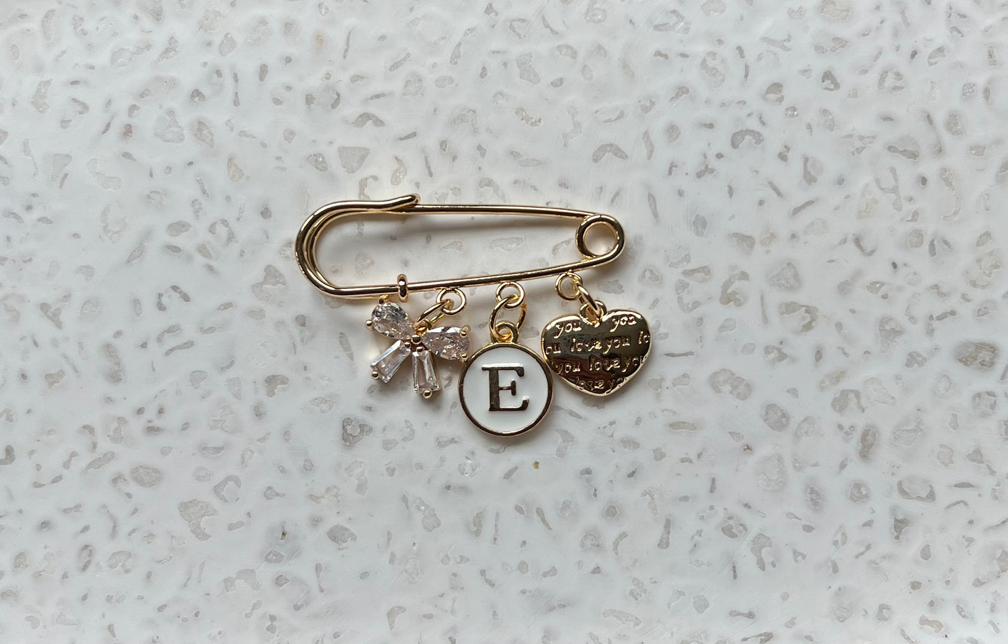 Luxe Baby Gold Pin