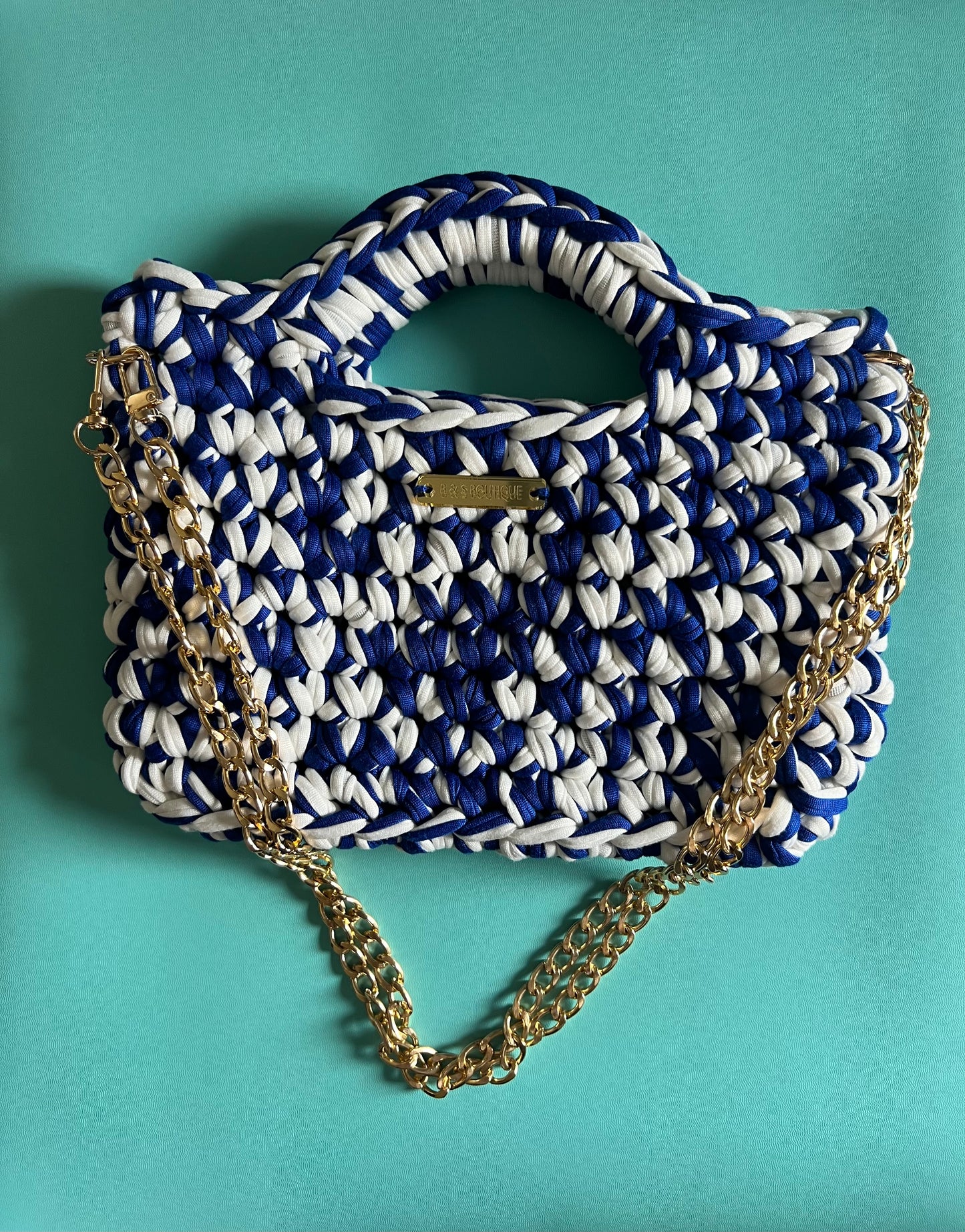 Selene Chain Bag - Aegean Twist