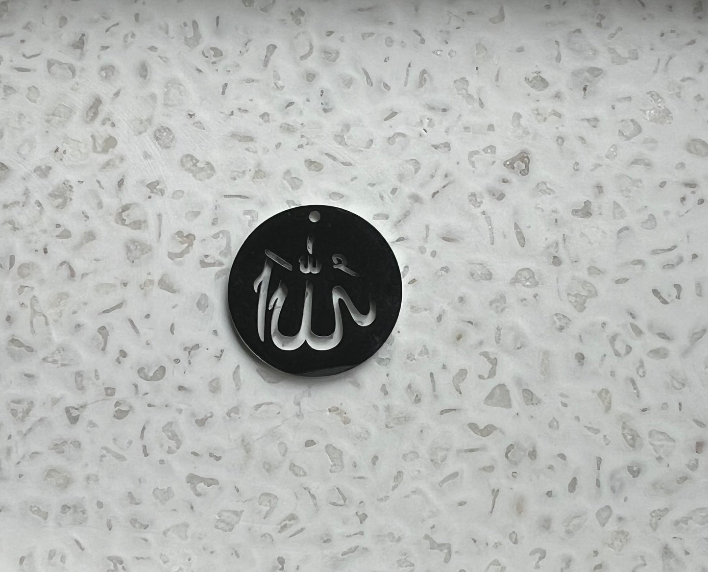 Gold / Silver Allah Charm