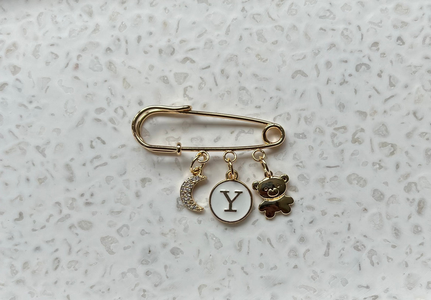 Luxe Baby Gold Pin