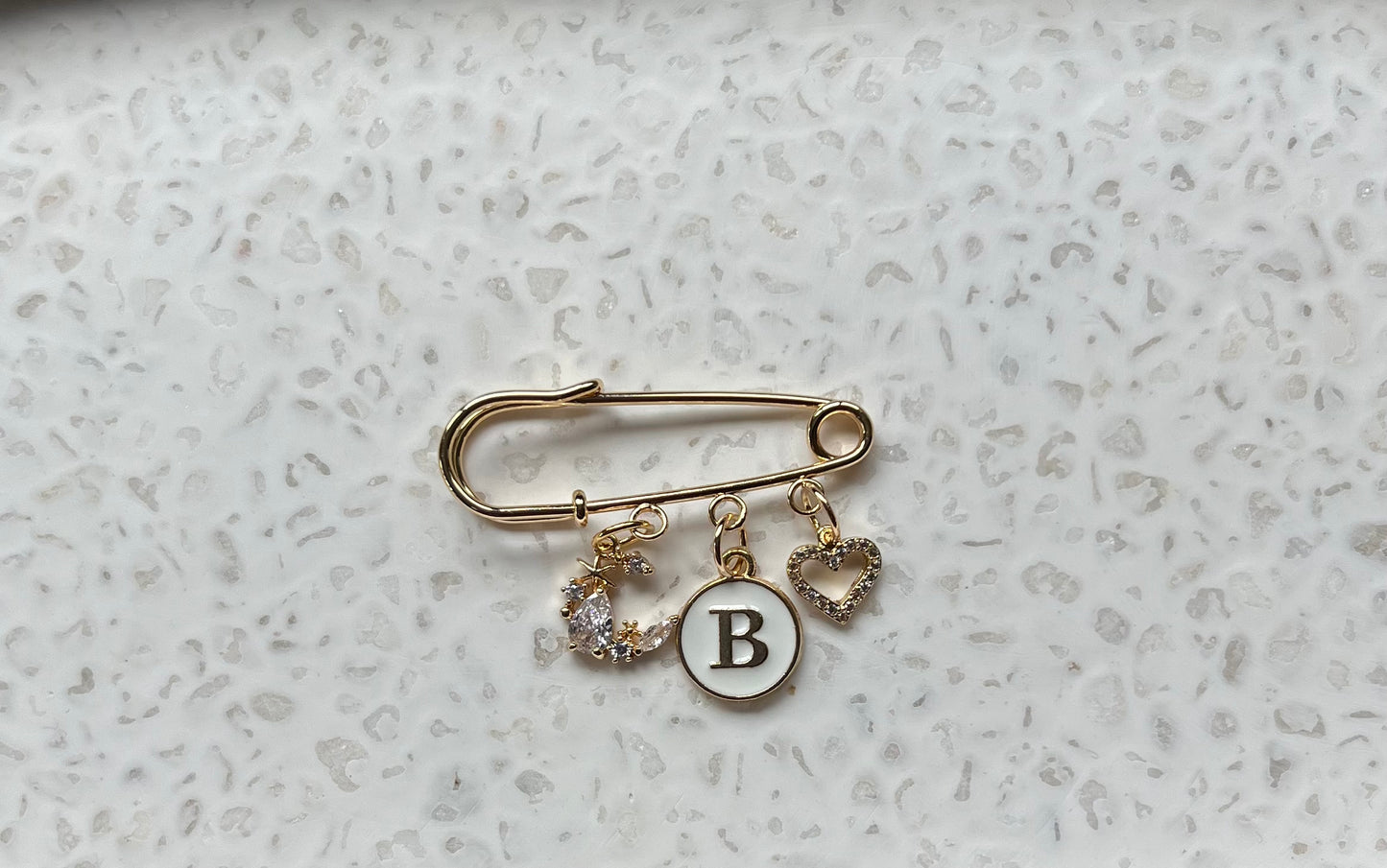 Luxe Baby Gold Pin