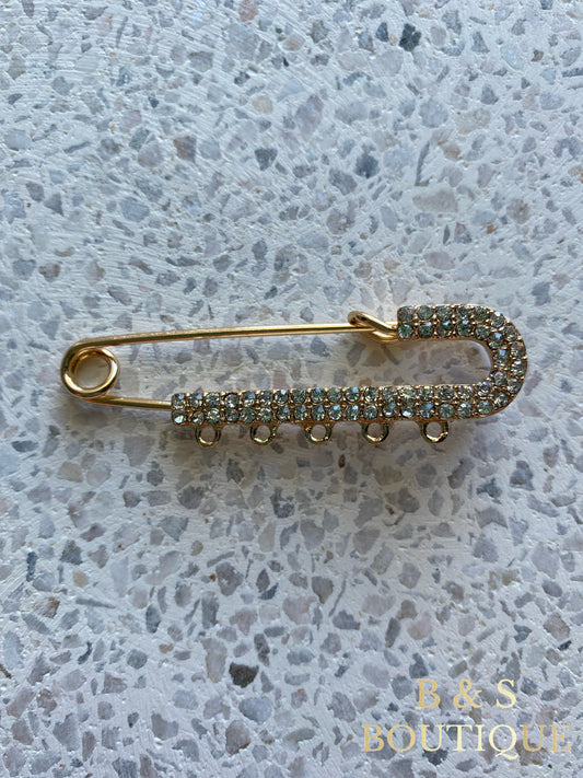 Diamond Pin - 5 Charms