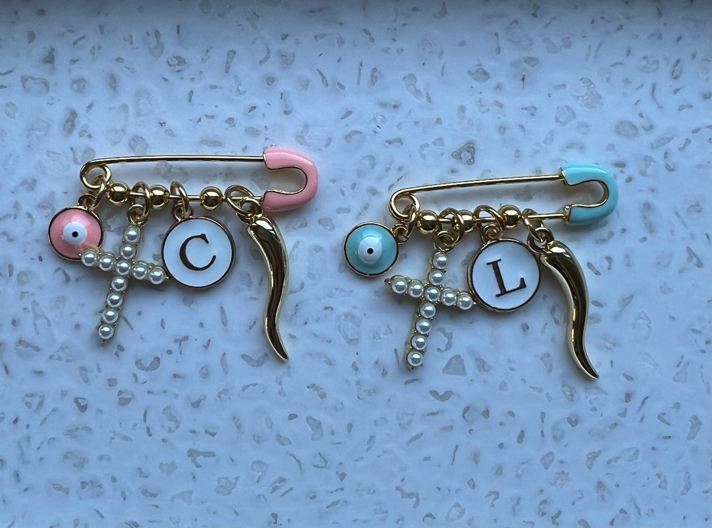 Cornicello Baby Keepsake Pin