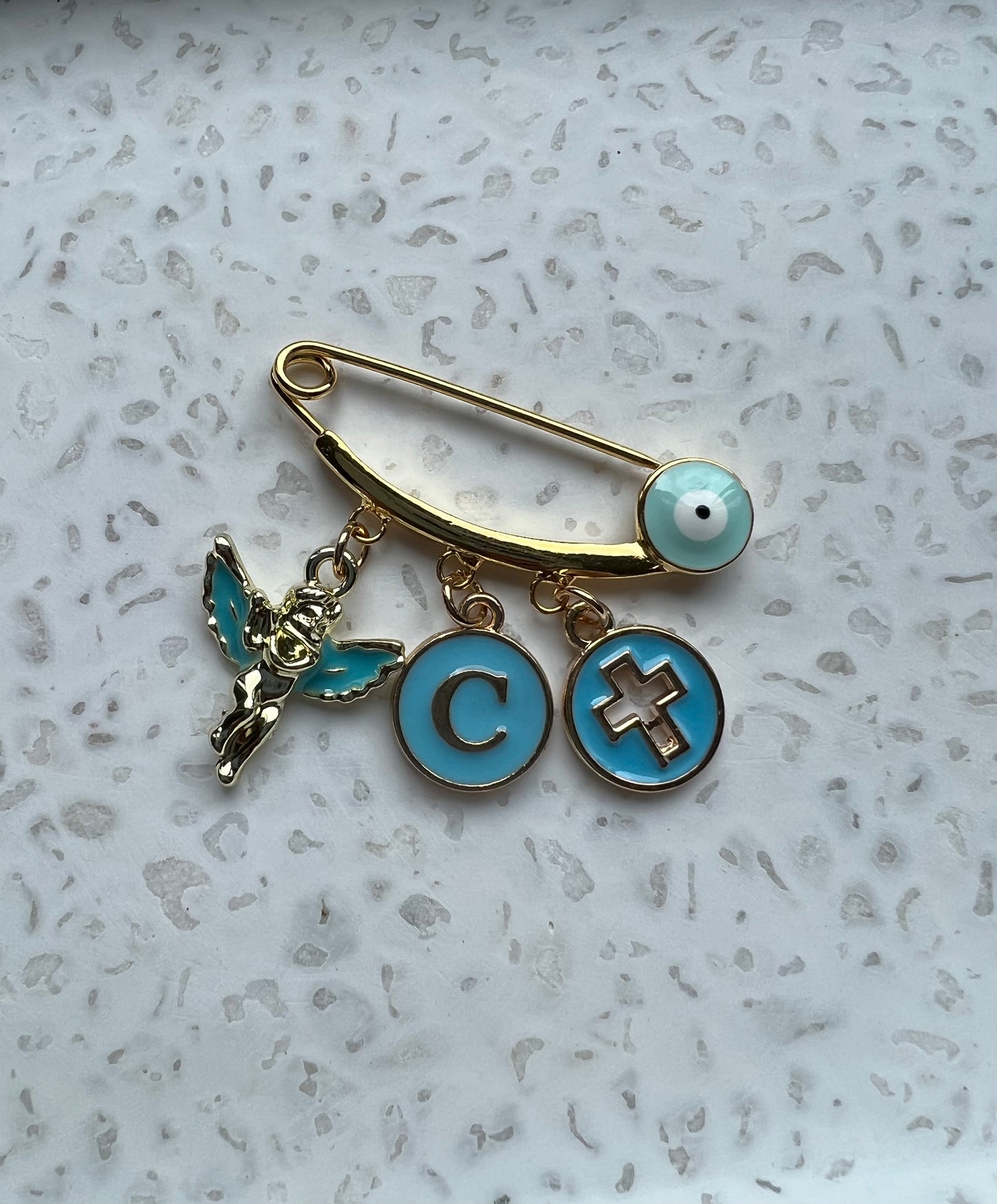 Guardian Baby Angel Pin