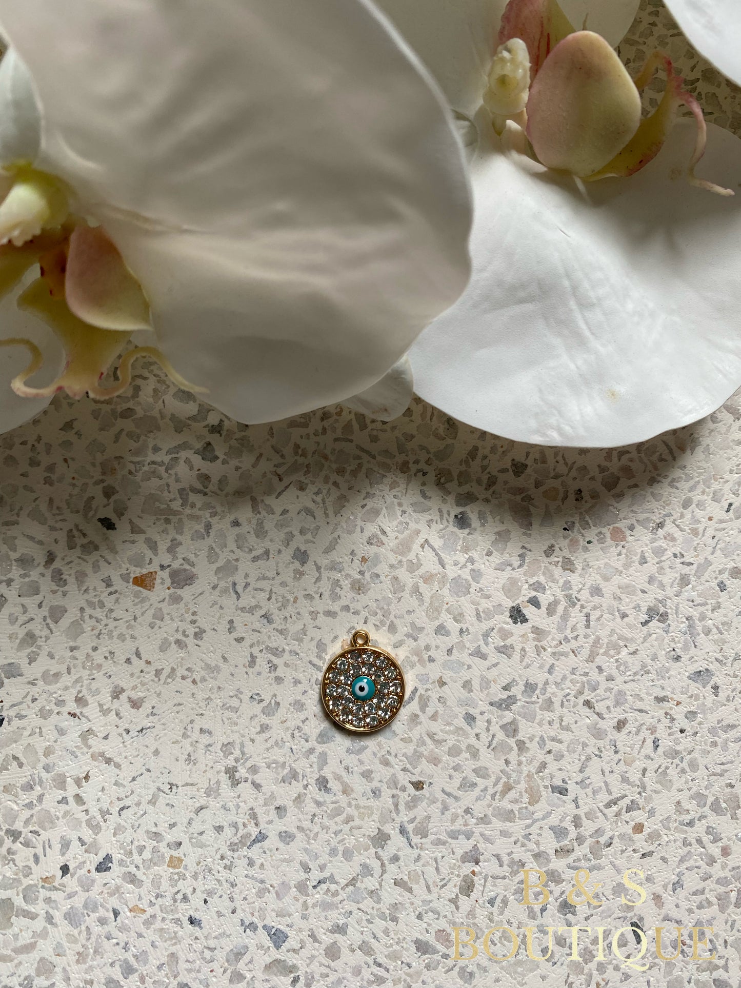 Diamond evil eye