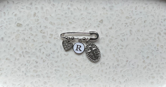 Silver Cross Pin 2