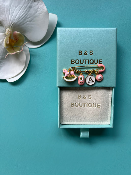 Pink / Gold Pin