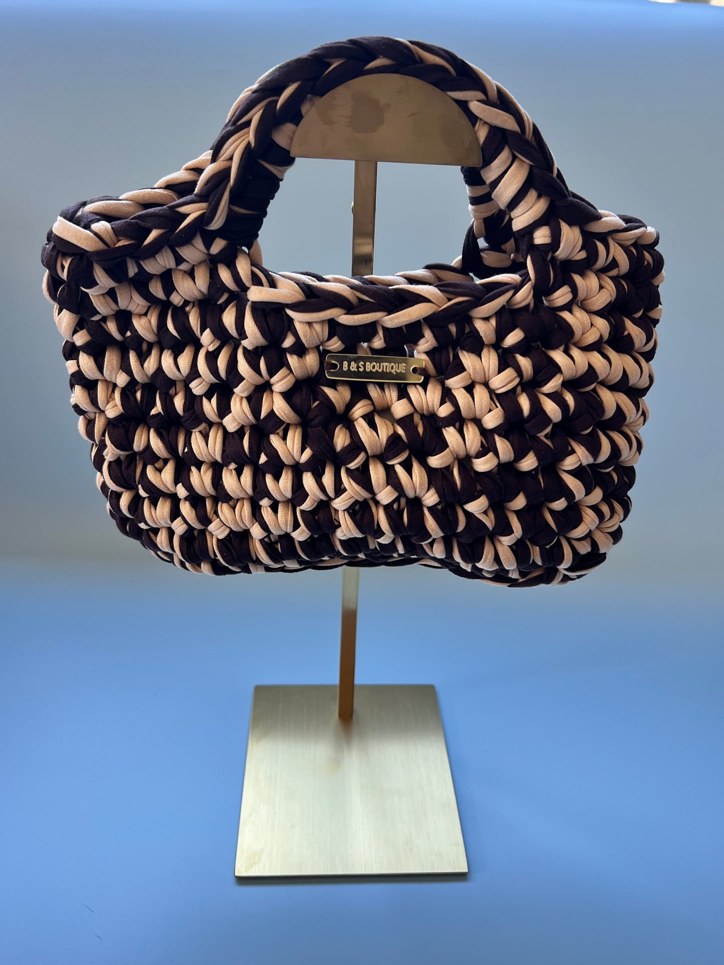 Selene HandBag - Mocha Cream
