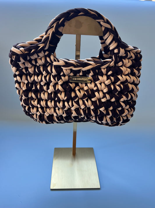 Selene HandBag - Mocha Cream