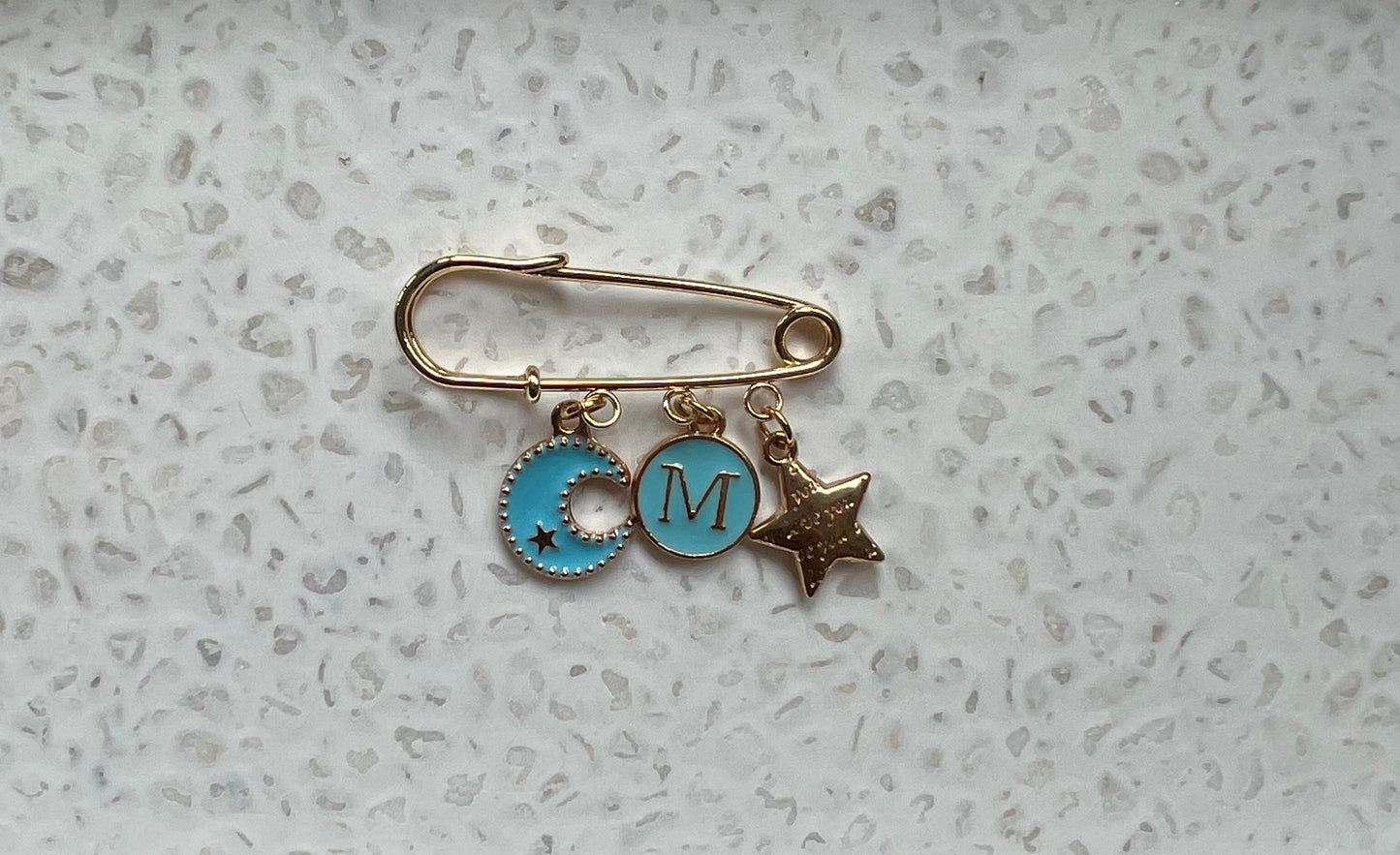 I love you star Pin