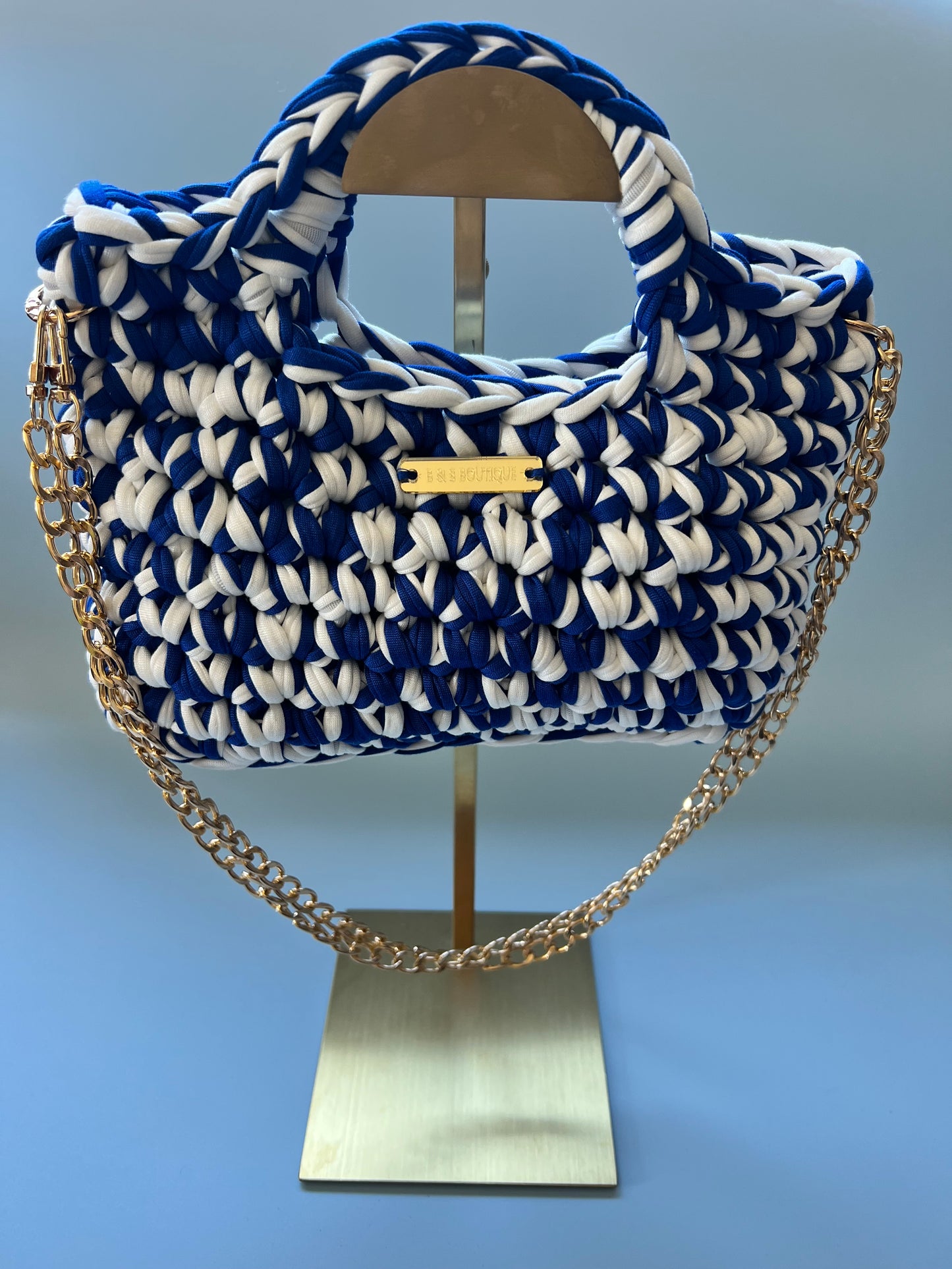Selene Chain Bag - Aegean Twist