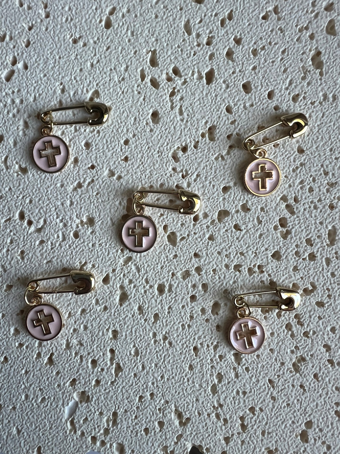 5 Baptism Martyrika Witness Pins