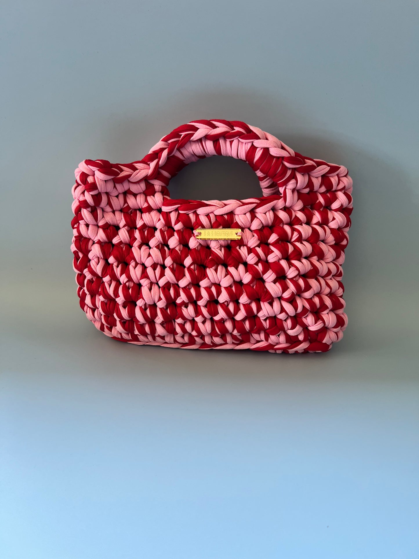 Selene HandBag - Raspberry Cream