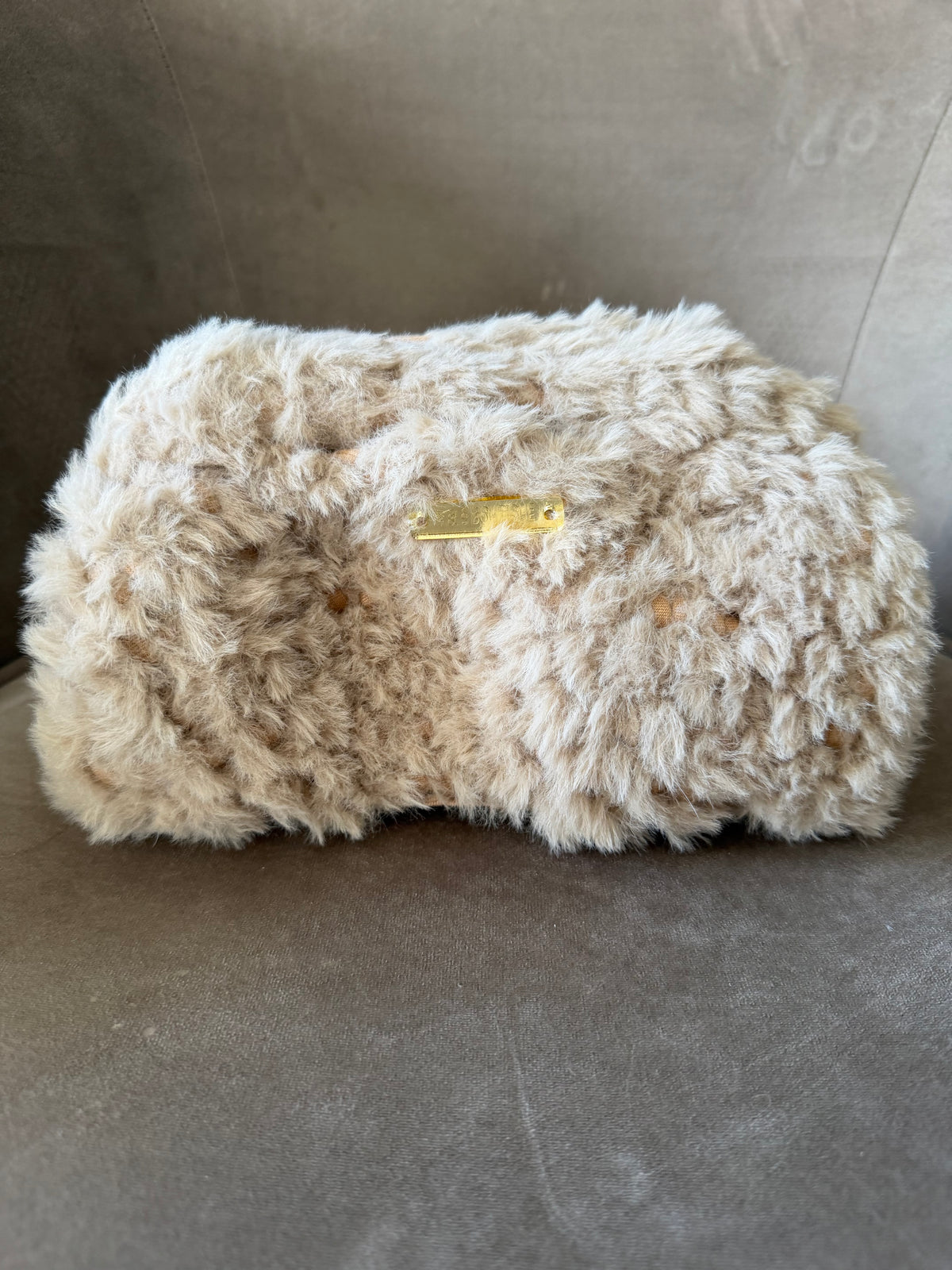 🤎 Fluffy Teddy Crochet Bag