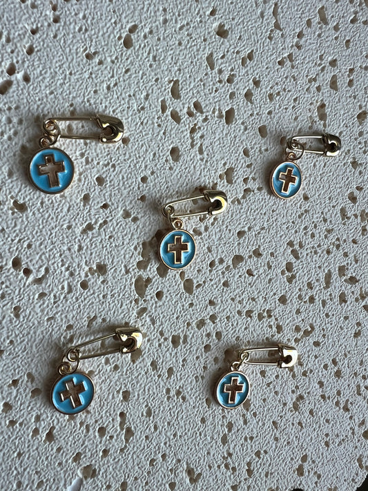 5 Baptism Martyrika Witness Pins