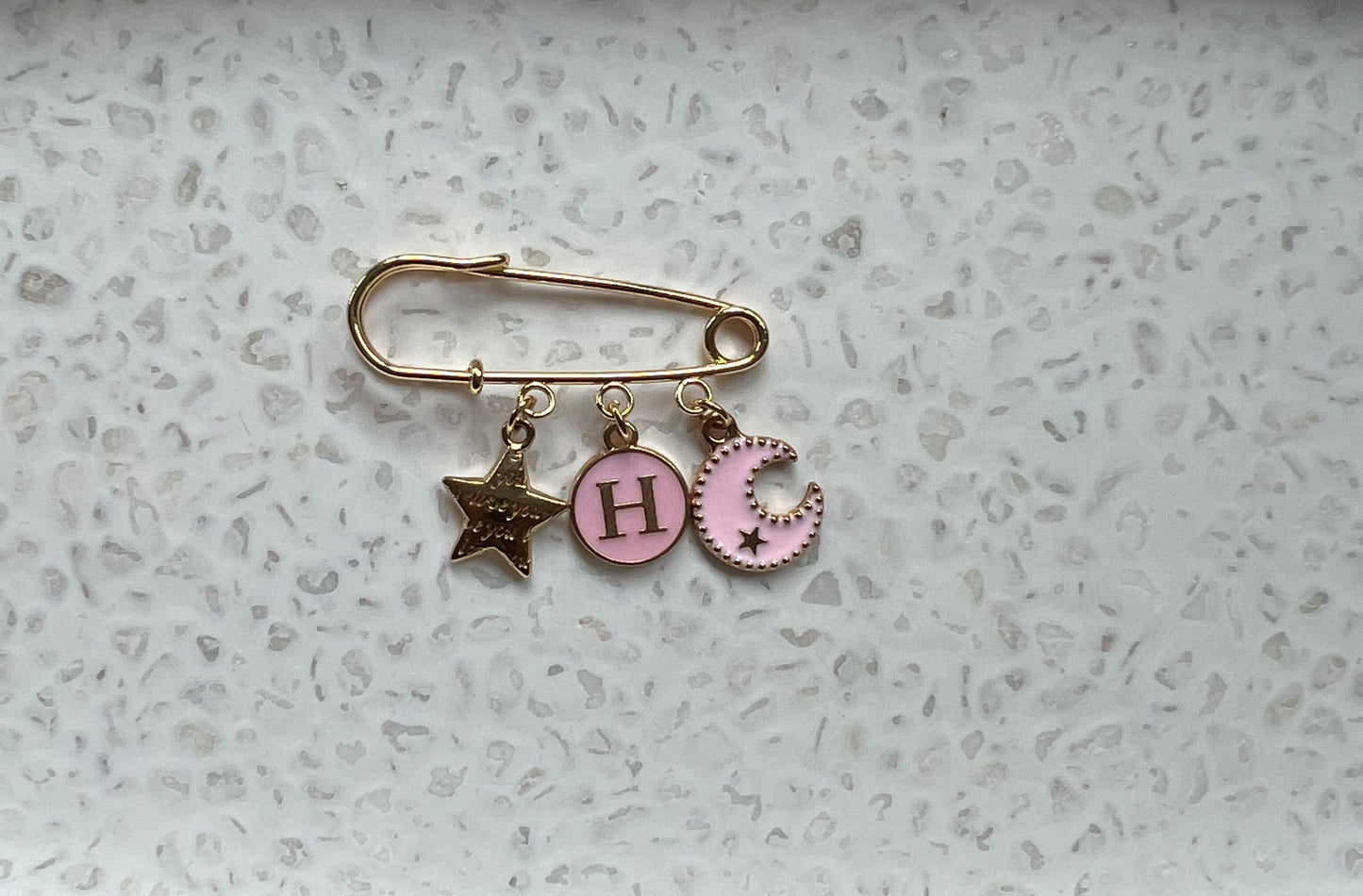 I love you star Pin