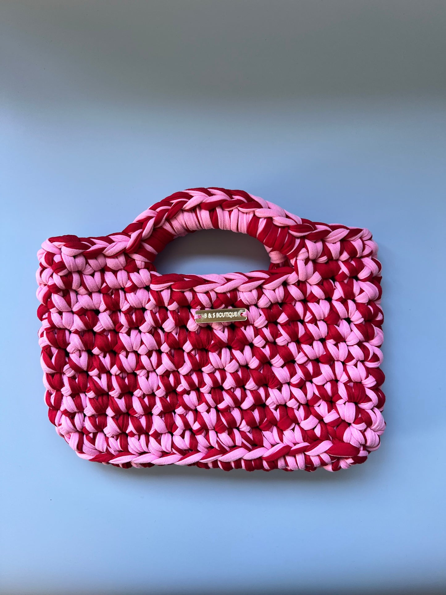 Selene HandBag - Raspberry Cream