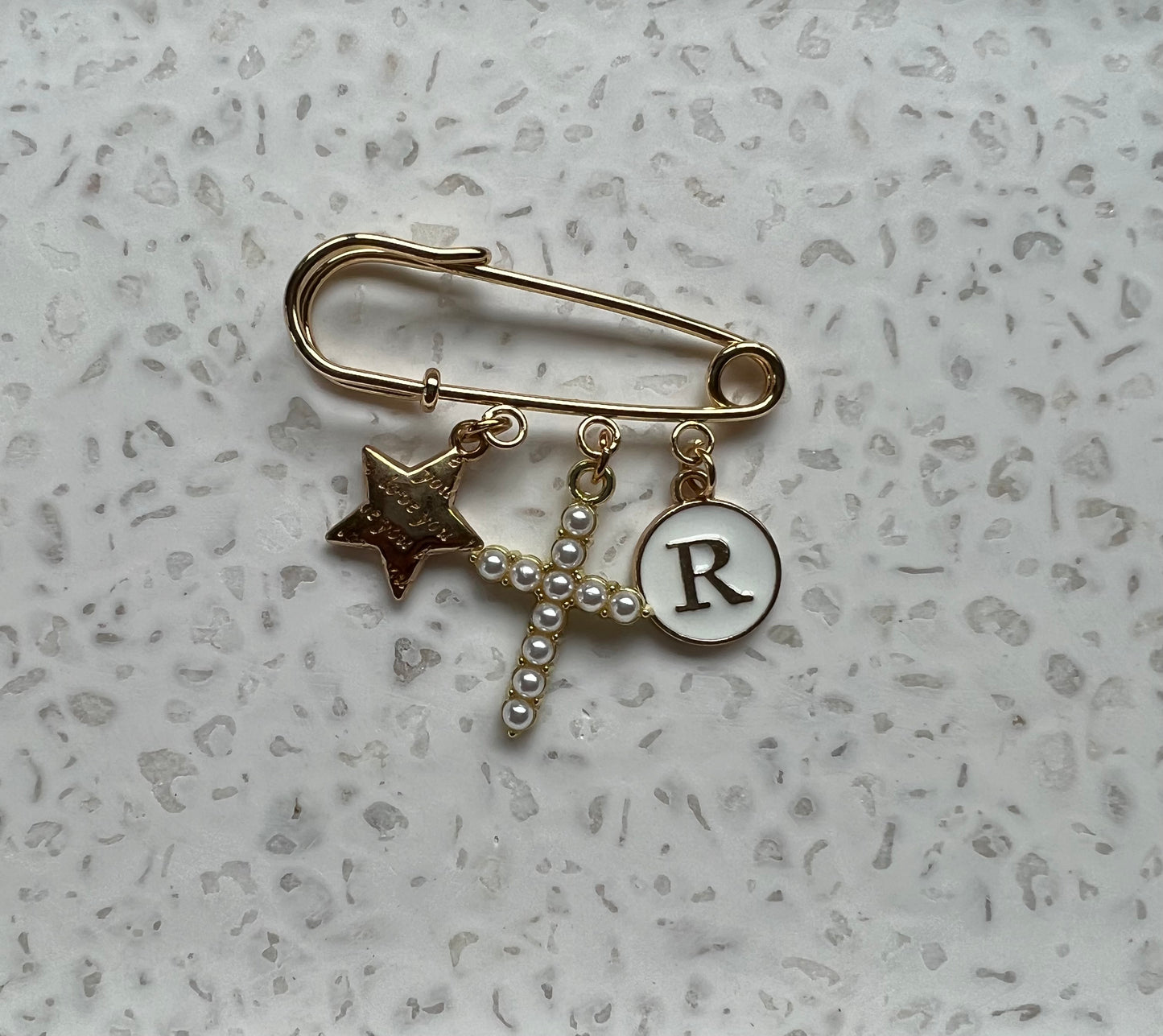 Cross Baby Pin 2