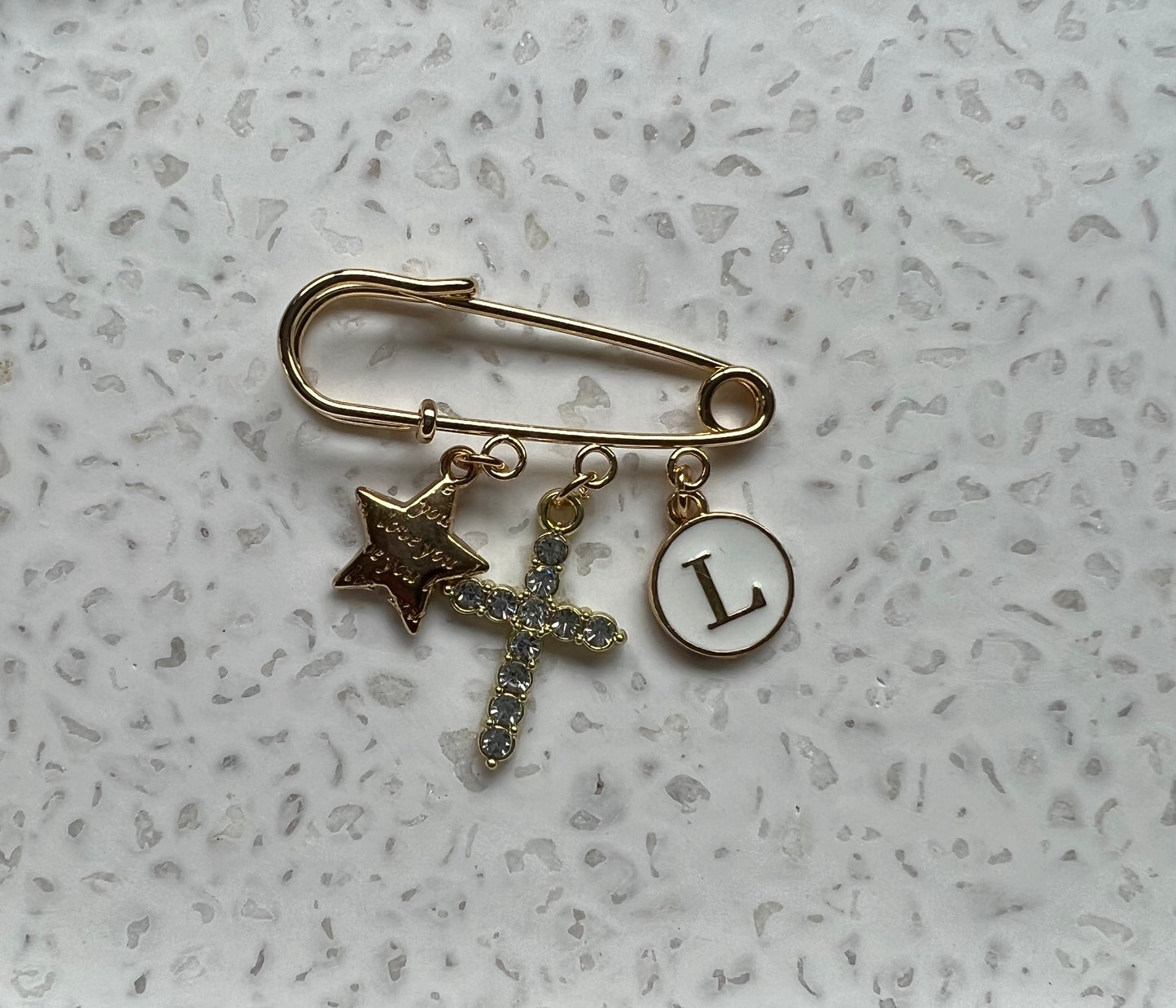 Cross Baby Pin 2