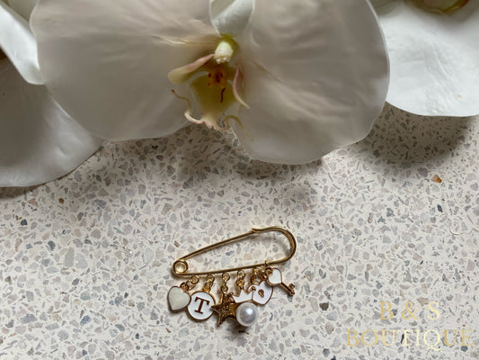 White Pearl Pin