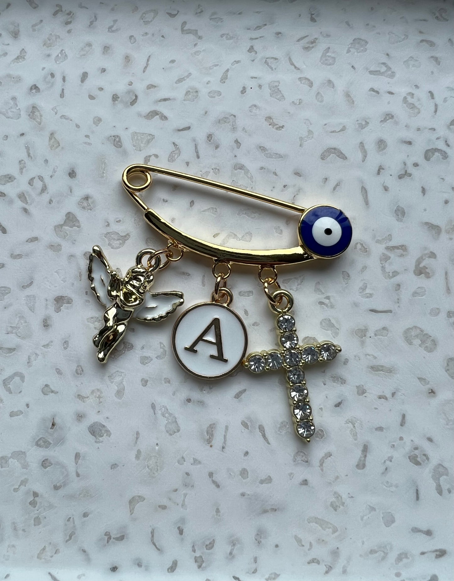 Guardian Baby Angel Pin