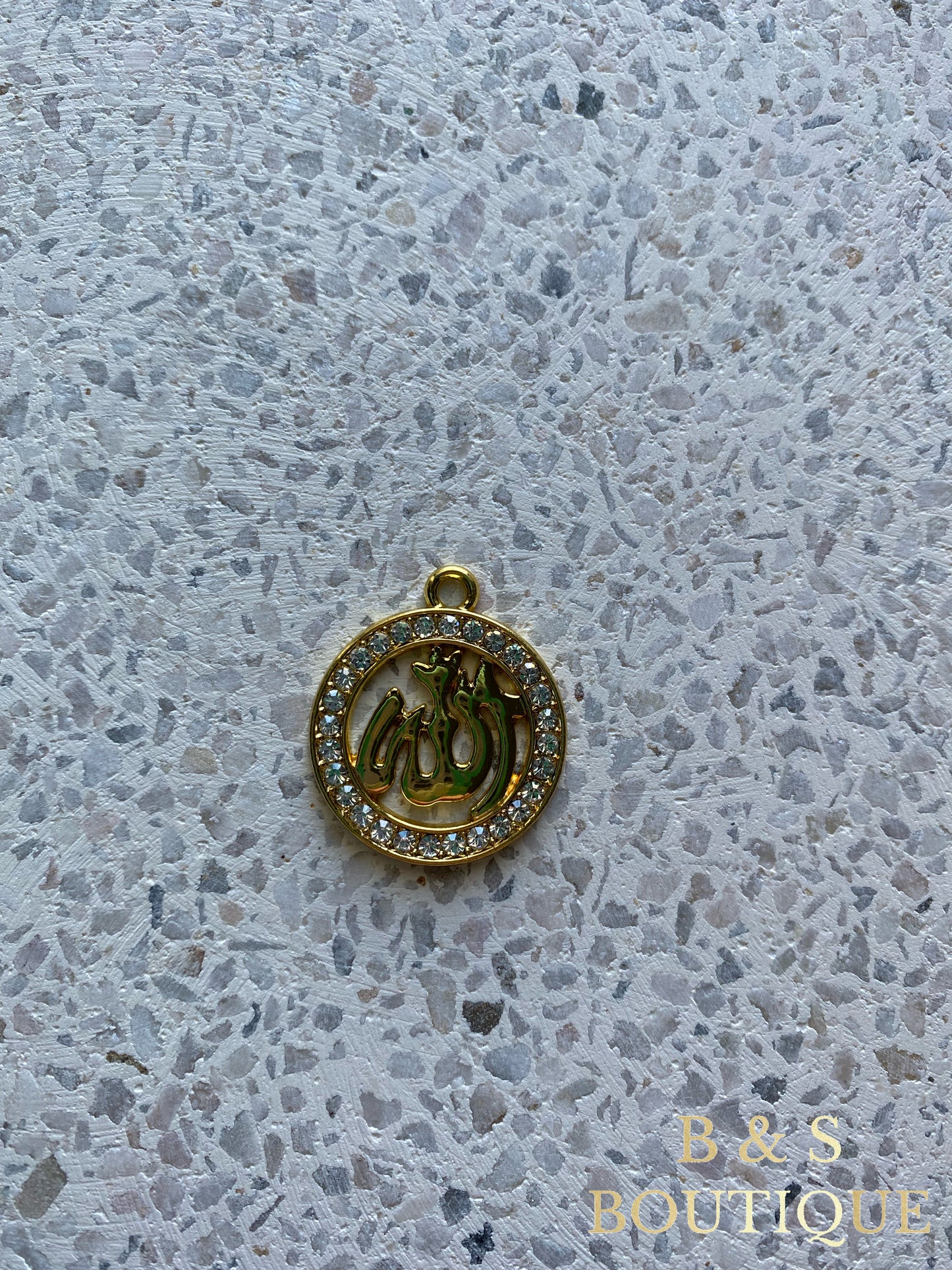 Diamond Allah Charm