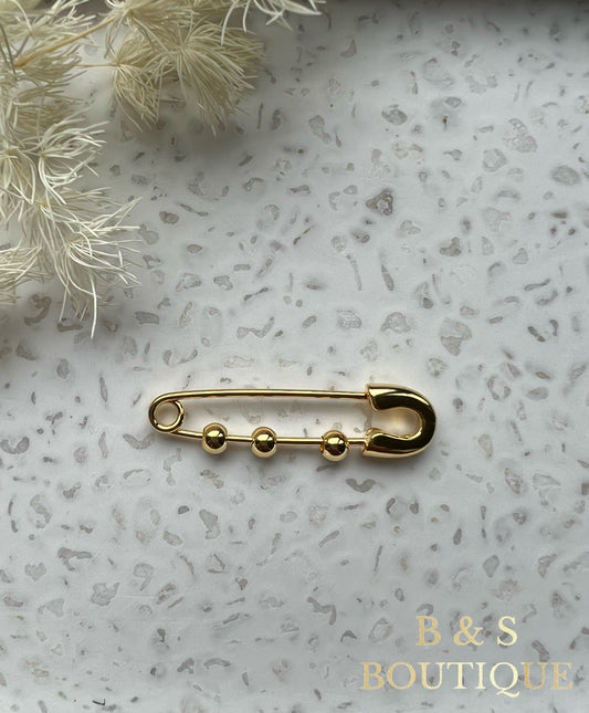 Gold Pin - 2-5 Charms