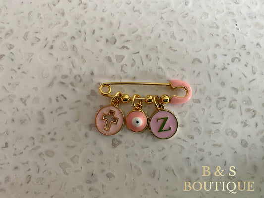 Cross Pin Pink