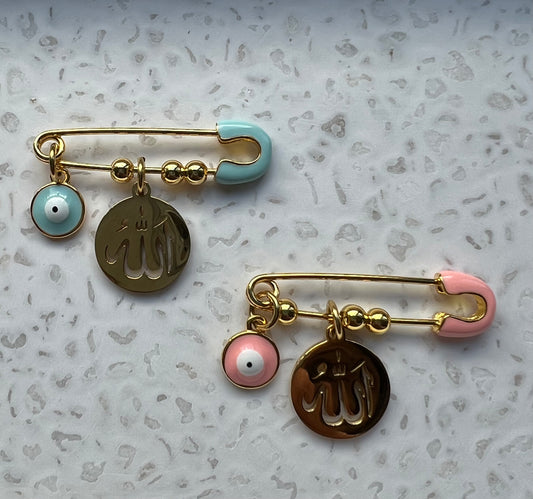 Allah Gold Baby Pin