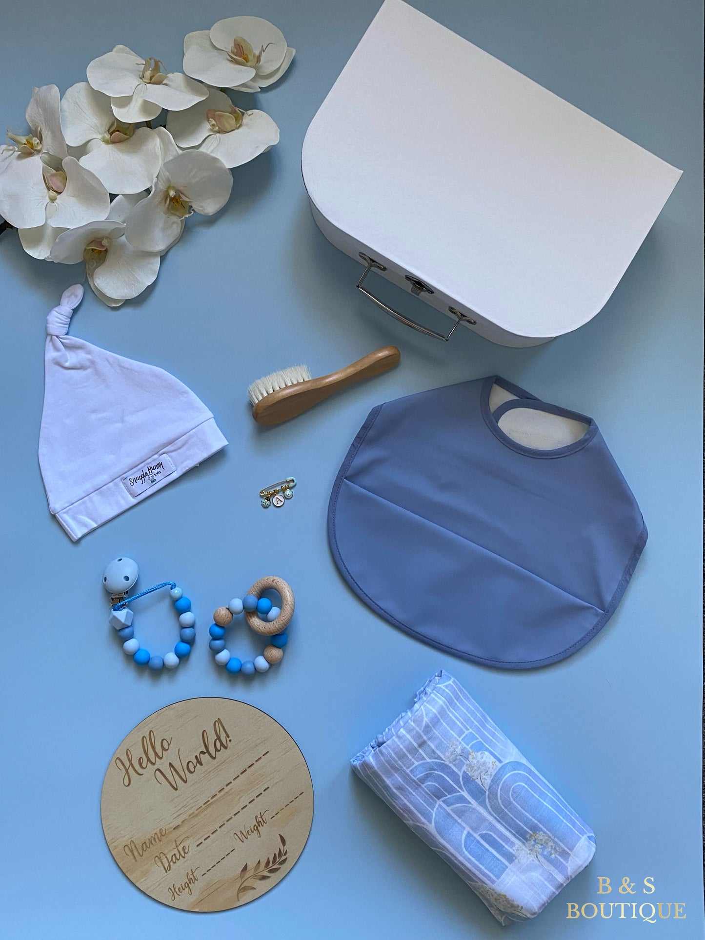 Blue Sky Baby Gift Set