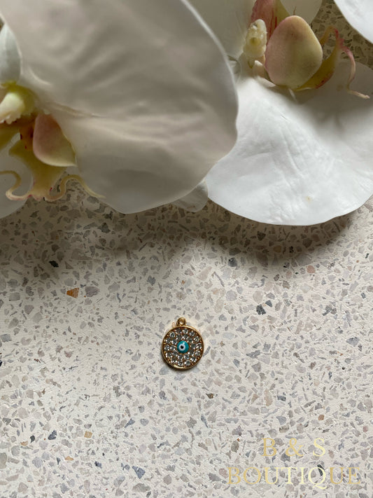 Diamond evil eye