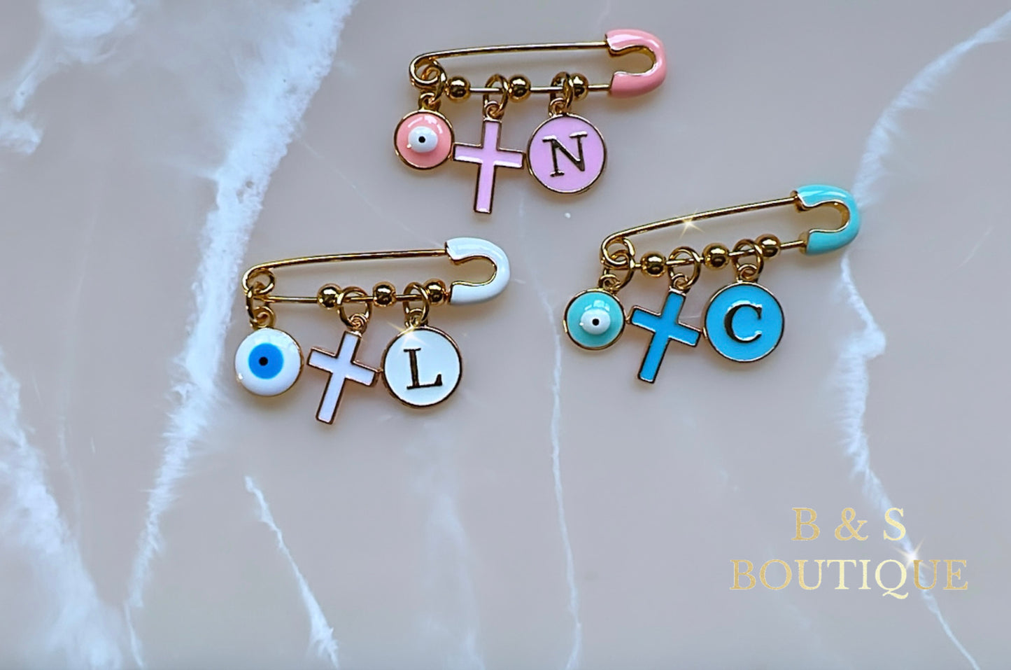 Cross Baby Pin